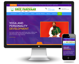 RESPONSIVE DESIGN FOR SREE PARIVAAR